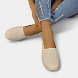 Mocasines de lino antideslizantes Sofia