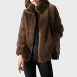Mila | Chaqueta de peluche de lujo con cremallera