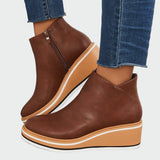 Zapatos ortopédicos de cuero