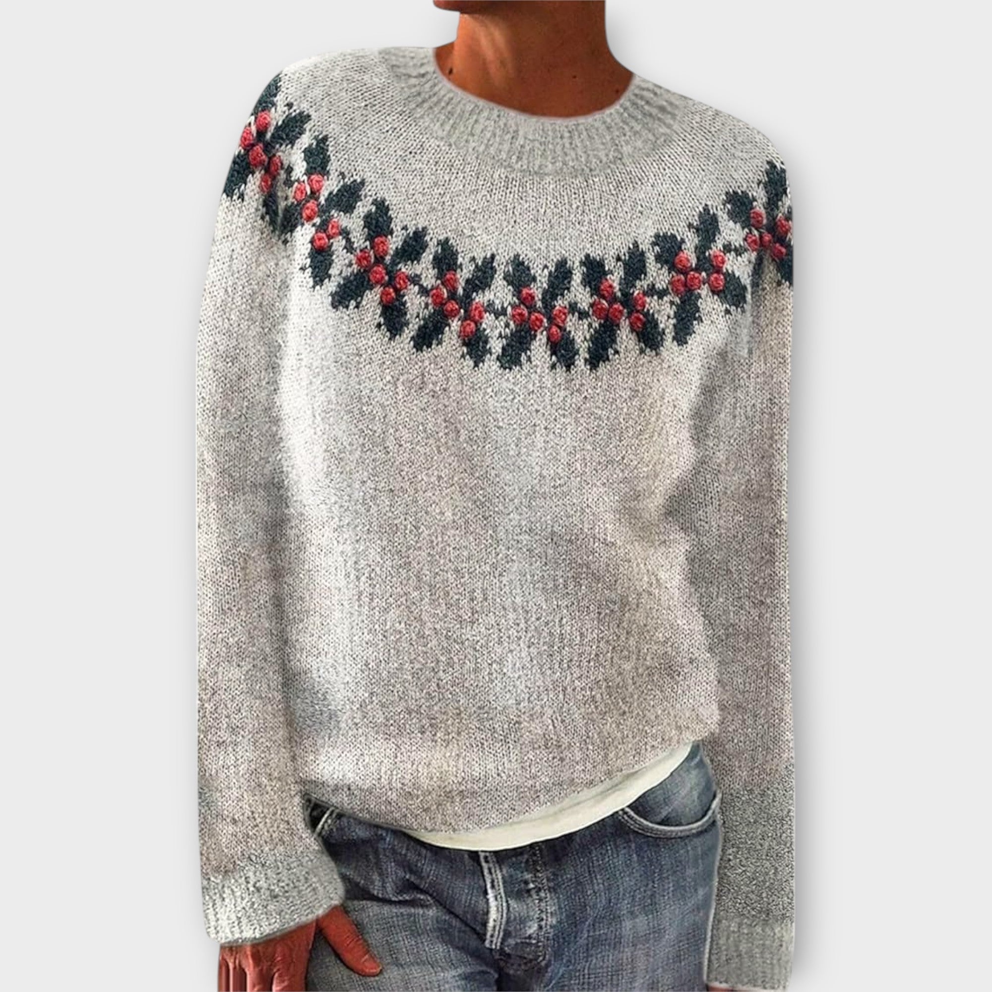 Simone - Suéter navideño cálido
