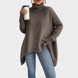 Brigit™ | Jersey de cuello alto casual