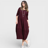 Marlena - Elegante vestido holgado con un corte atemporal