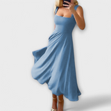 Vestido Elegante Sin Mangas