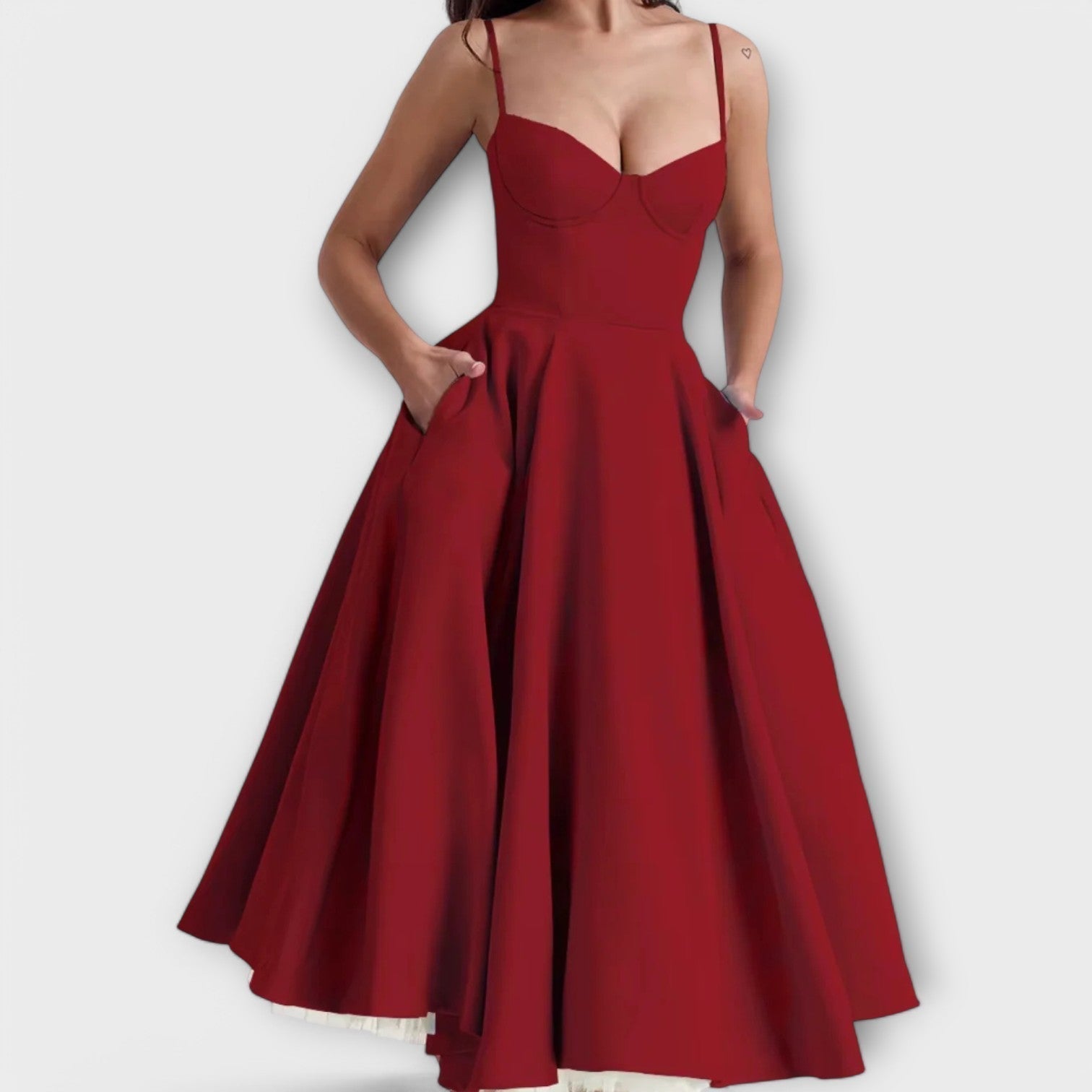 Mélie - Vestido ligero de verano con detalle de corsé