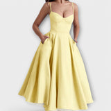 Mélie - Vestido ligero de verano con detalle de corsé
