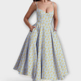 Mélie - Vestido ligero de verano con detalle de corsé