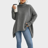 Brigit™ | Jersey de cuello alto casual