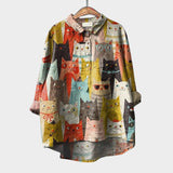 Astrid | Blusa premium con ribete de encaje
