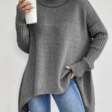 Vilma | Jersey de cuello alto largo