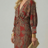 Tereza - Vestido Cruzado Maxi
