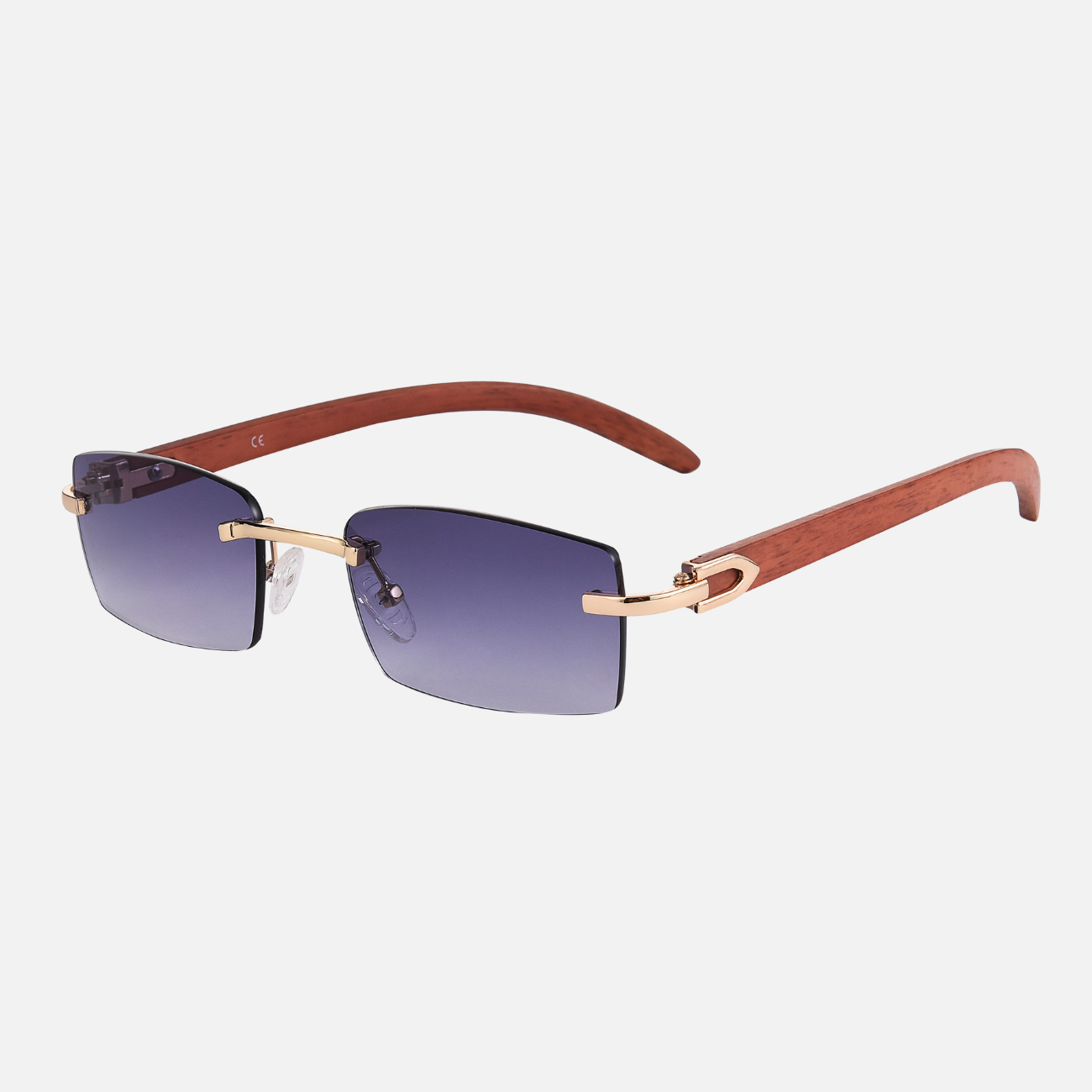 Gafas de sol rectangulares de lujo Eva más modernas