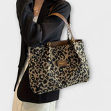 Simona - Bolso con estampado de leopardo