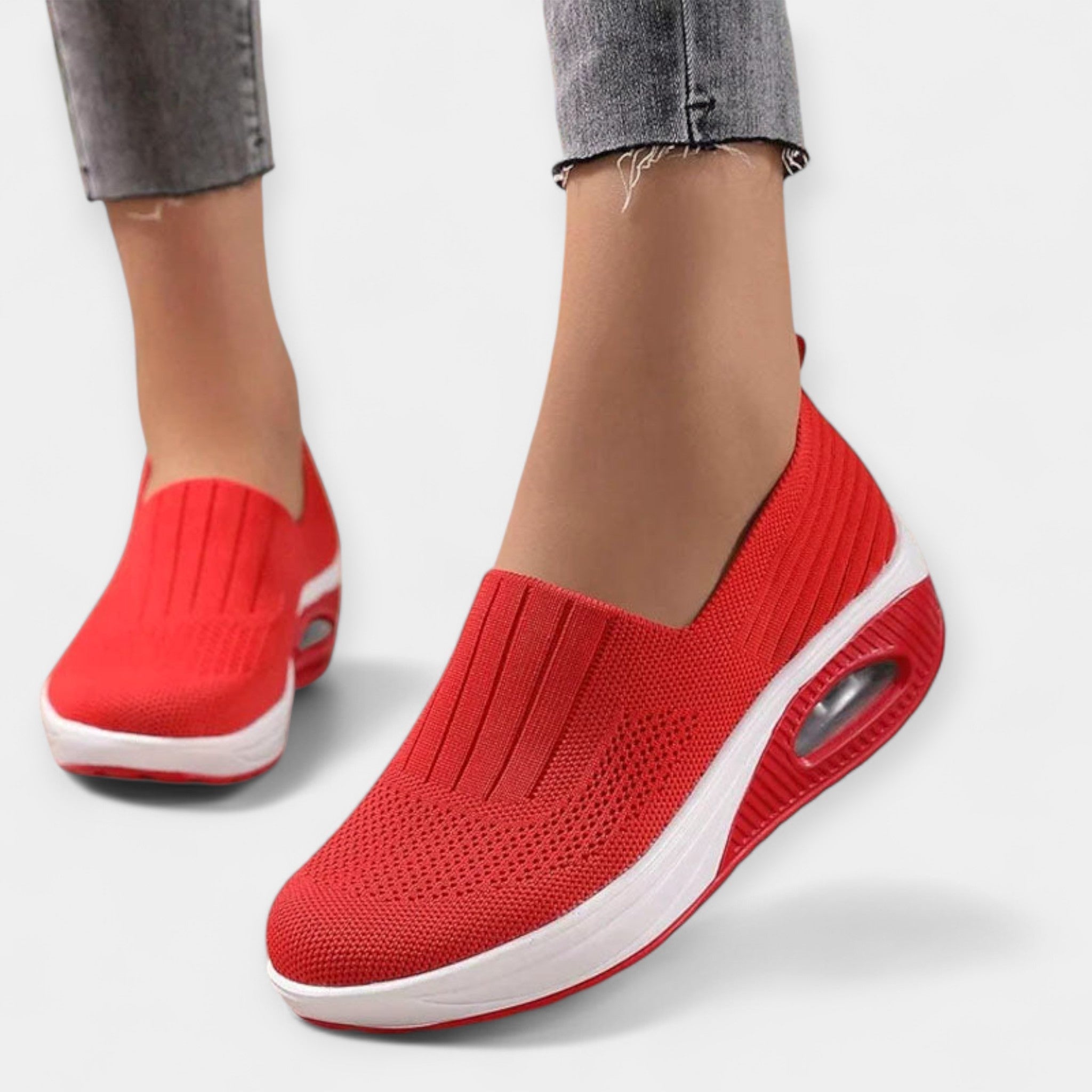 Karolína | Zapatillas Slip-on Ortopédicas Elegantes Comodidad
