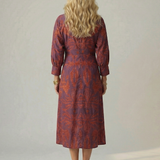 Tereza - Vestido Cruzado Maxi