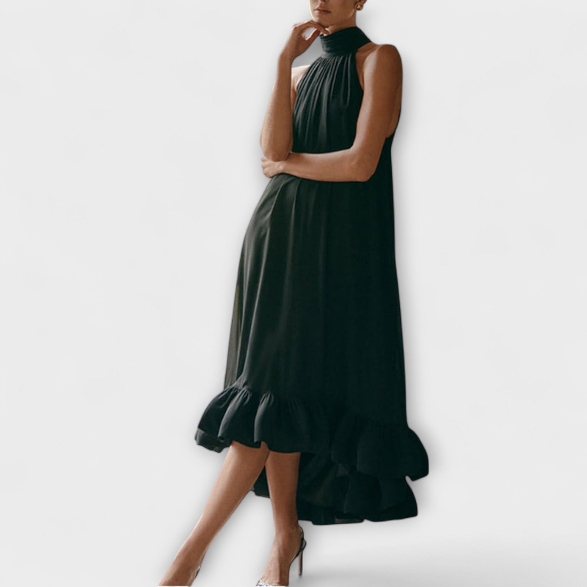 Emilia - Vestido elegante con volantes