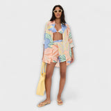 Mary - Conjunto corto con estampado tropical de Playa Boyfriend