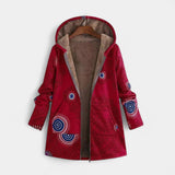 Chaqueta fina de invierno con capucha Marie