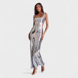 Sparkle Silver - Vestido de gala noche