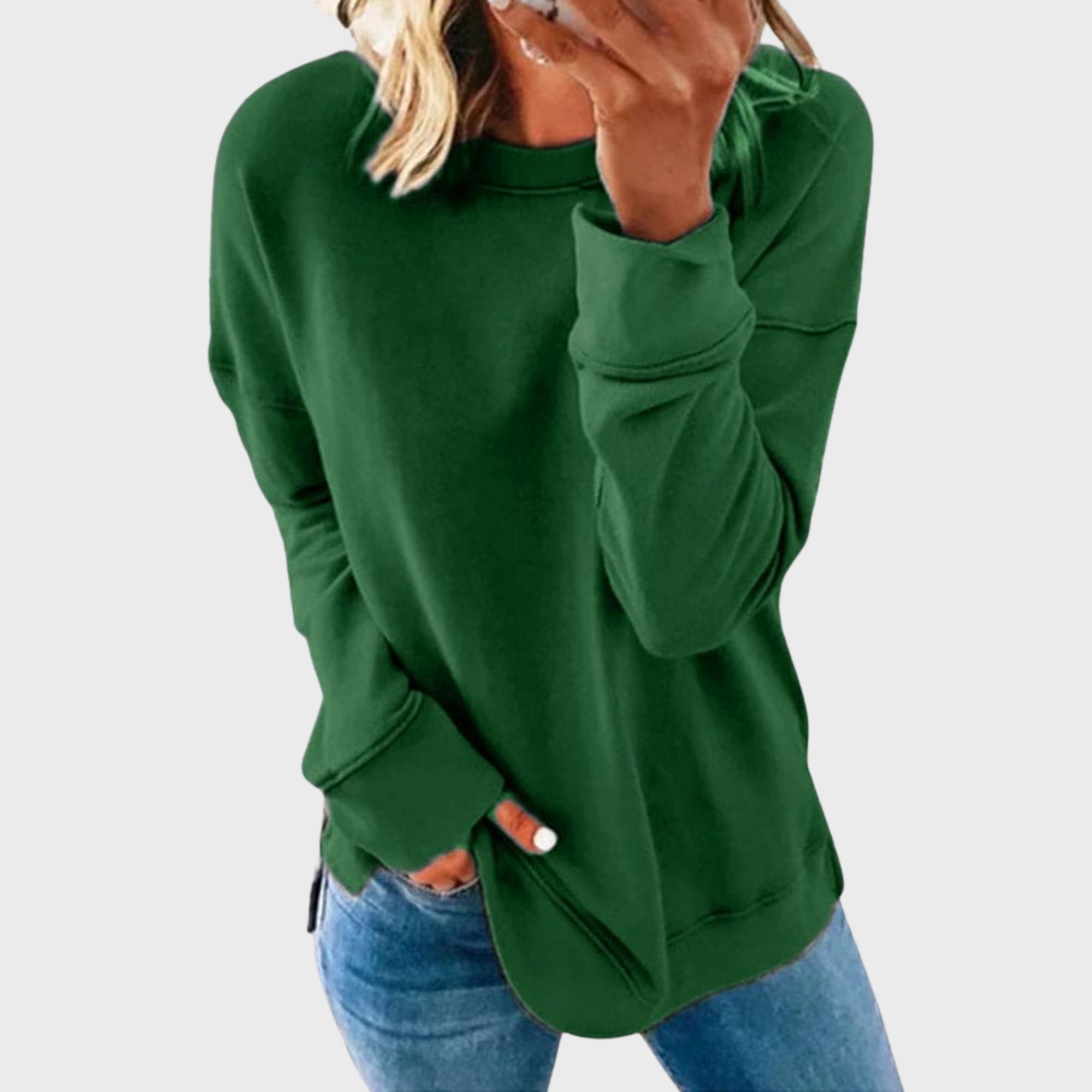 Elizabeth | Estilo ligero con jersey monocolor