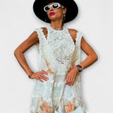 Lottie - Elegante Vestido Maxi con Encaje Kelly
