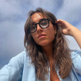 Lucie sofisticadas, ligeras, gafas de sol de diseño