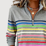Larysa | top suelto con cremallera