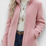 Annelies - Chaqueta de forro polar con cremallera completa