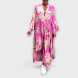 Nerina - Elegante vestido maxi floral