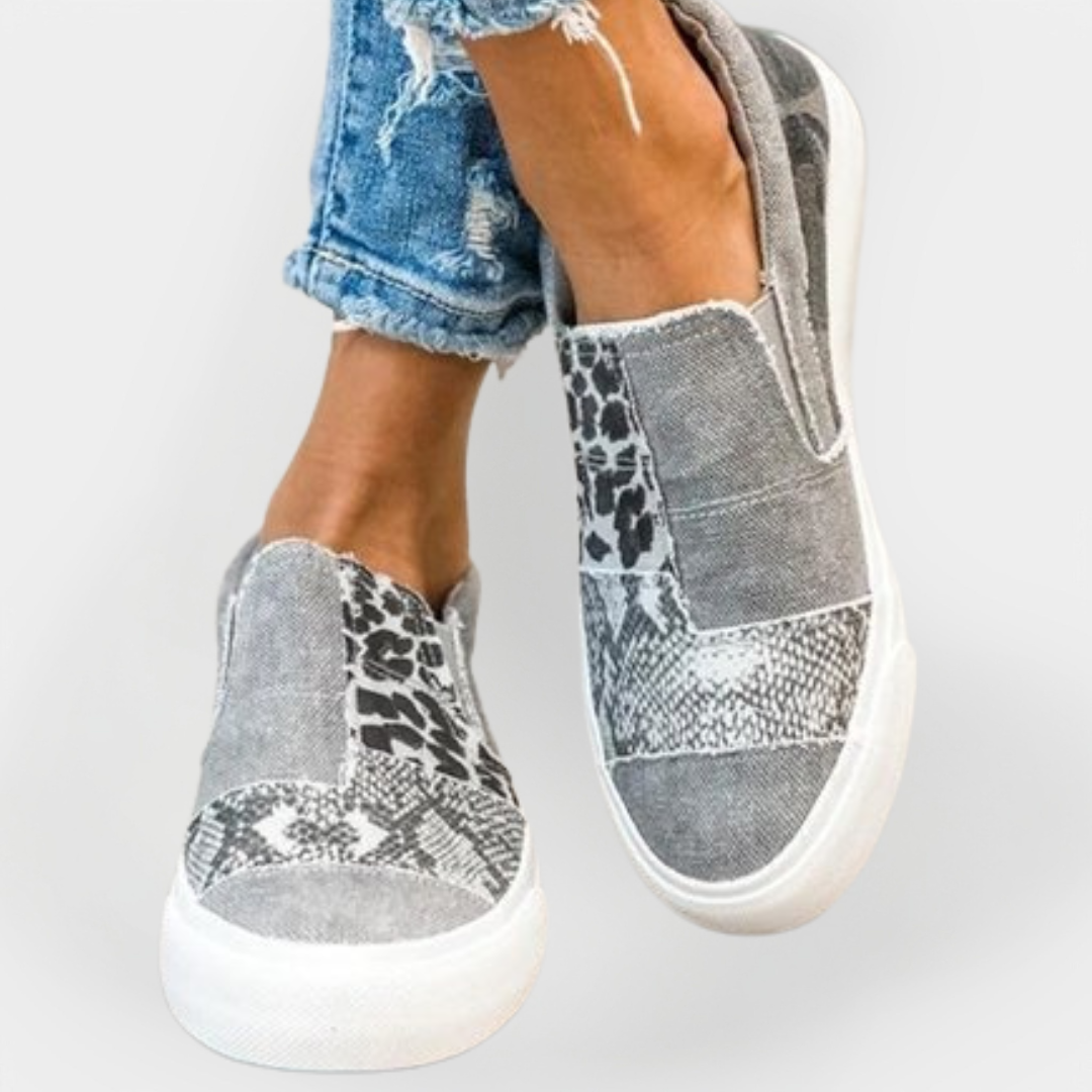 Magdalena Zapatillas Urbanas Animal Print Elegantes