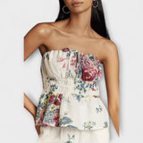 Indigo - Conjunto estampado floral de verano