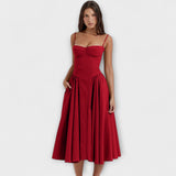 Rosalie - Elegante vestido corsé sin mangas