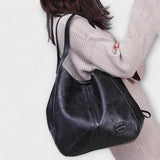 Cécile. - Bolso de cuero vintage
