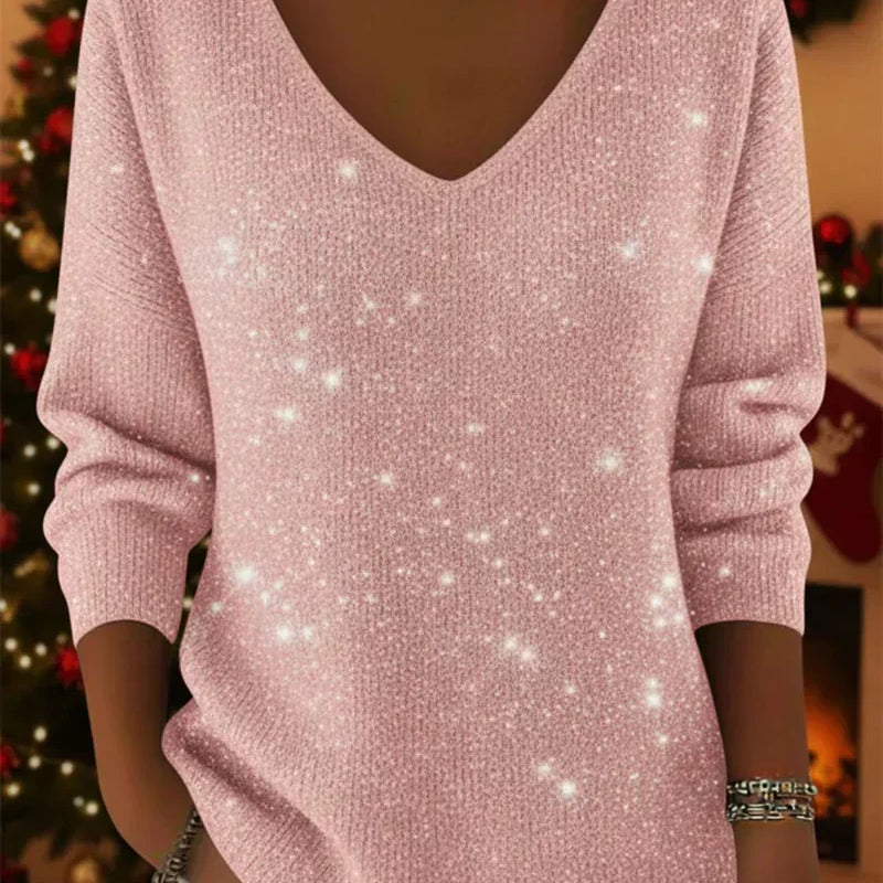 Věra | Sudadera adorable con estampado navideño de animales