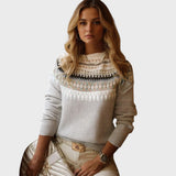 Nora | Precioso jersey con diseño nórdico