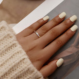 Ilduara™ | Anillo de plata con huella