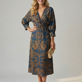 Tereza - Vestido Cruzado Maxi