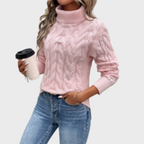Grace | Jersey de cuello alto elegante