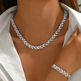 Sofie | Set brillante de collar y pulsera