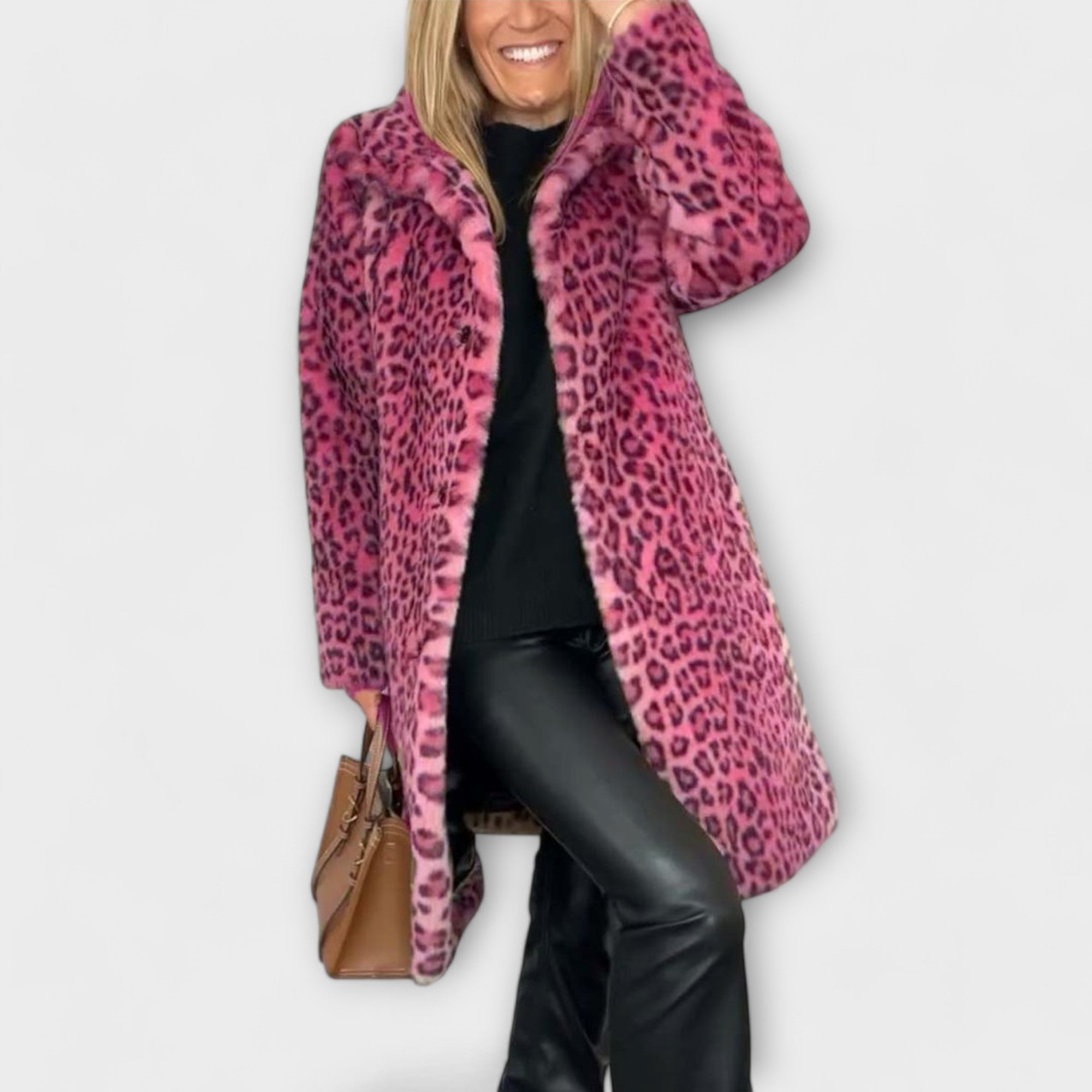 Jessica - Abrigo de Leopardo