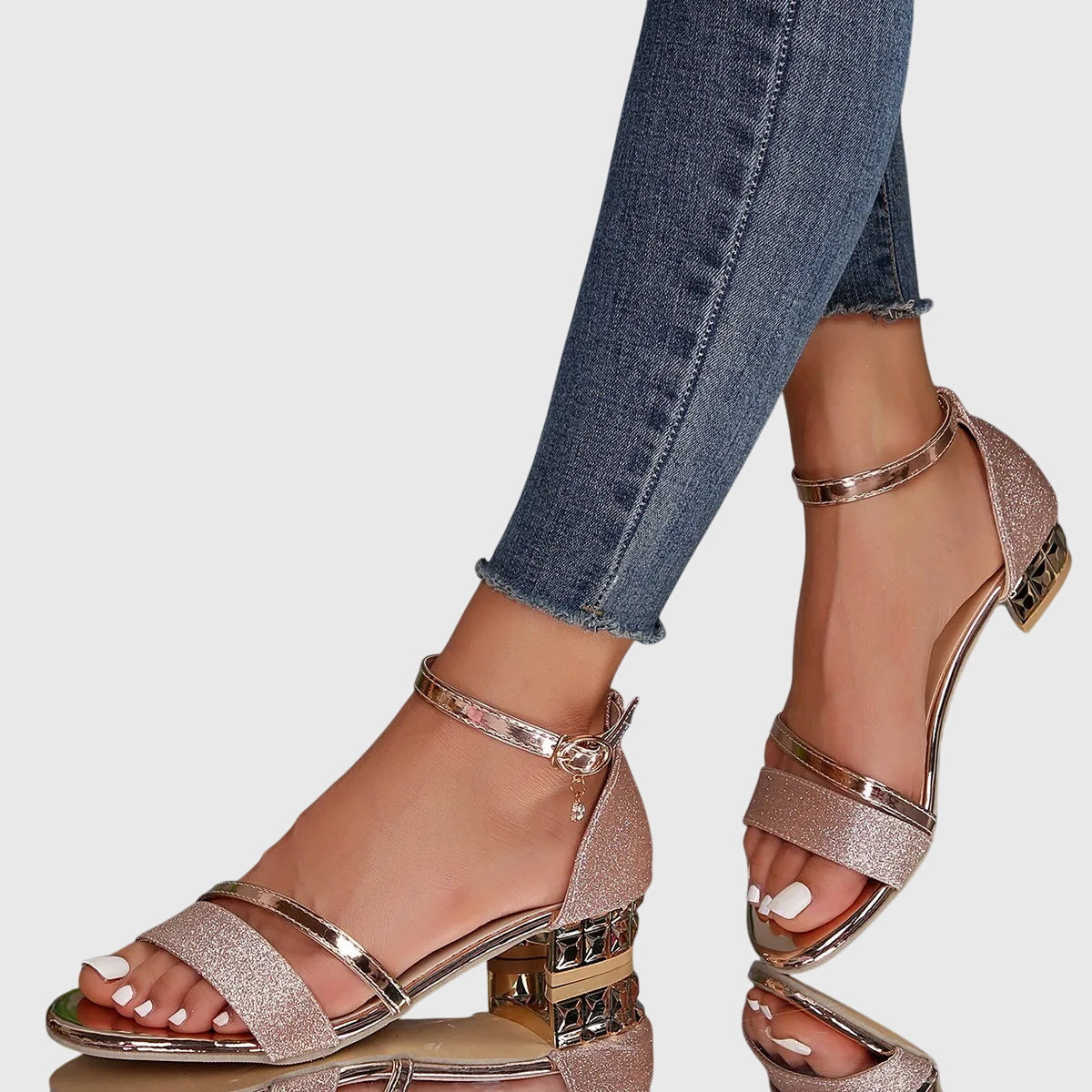 Alison™ | Sandalias ortopédicas de tacón