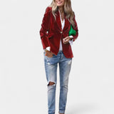 Andrea – Chaqueta de terciopelo