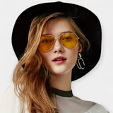 Lucie Gafas de Sol Vintage de Lujo Atemporal con Espejo