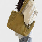 Tilda - Bolso Estriado con Detalles de Cordón