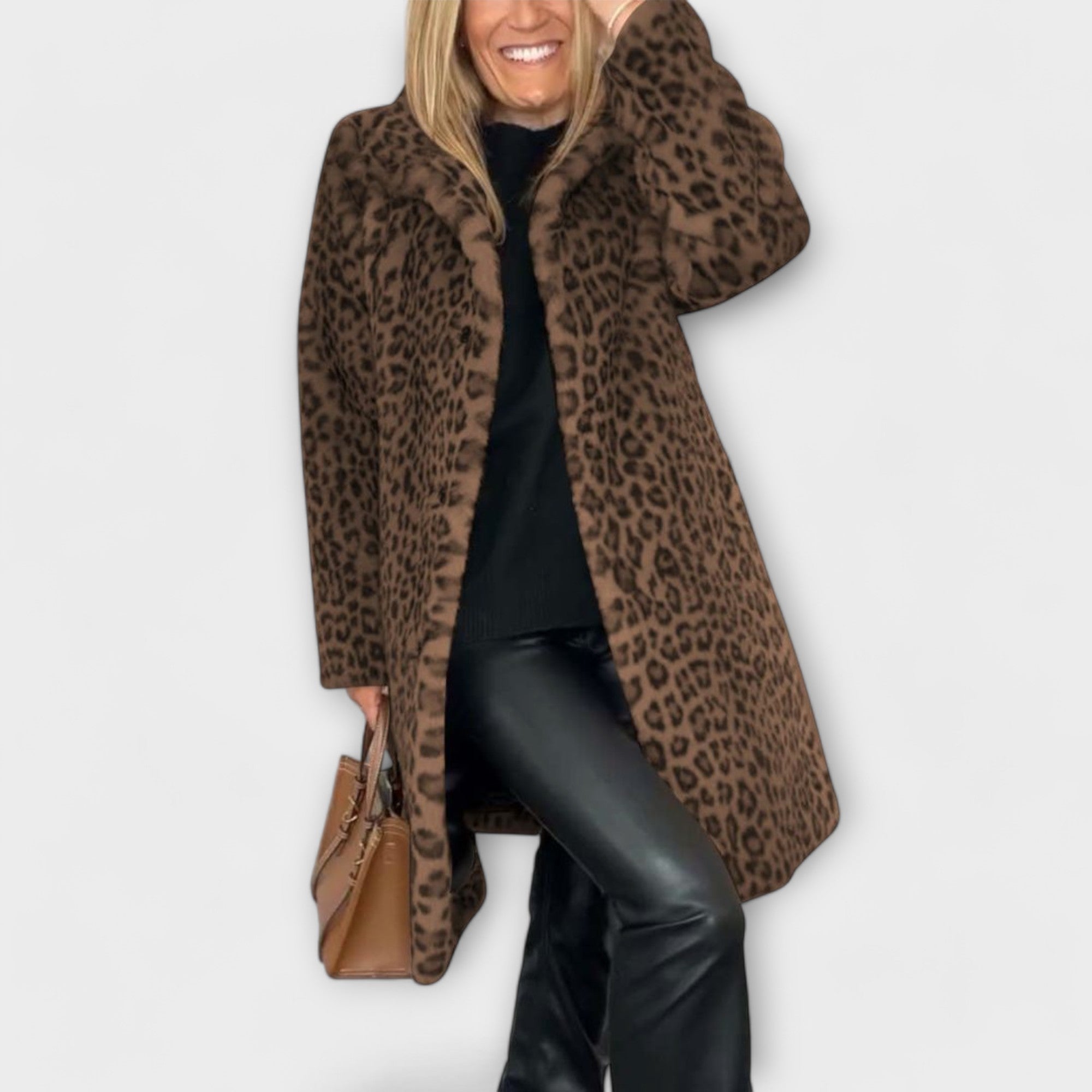 Jessica - Abrigo de Leopardo