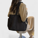 Tilda - Bolso Estriado con Detalles de Cordón
