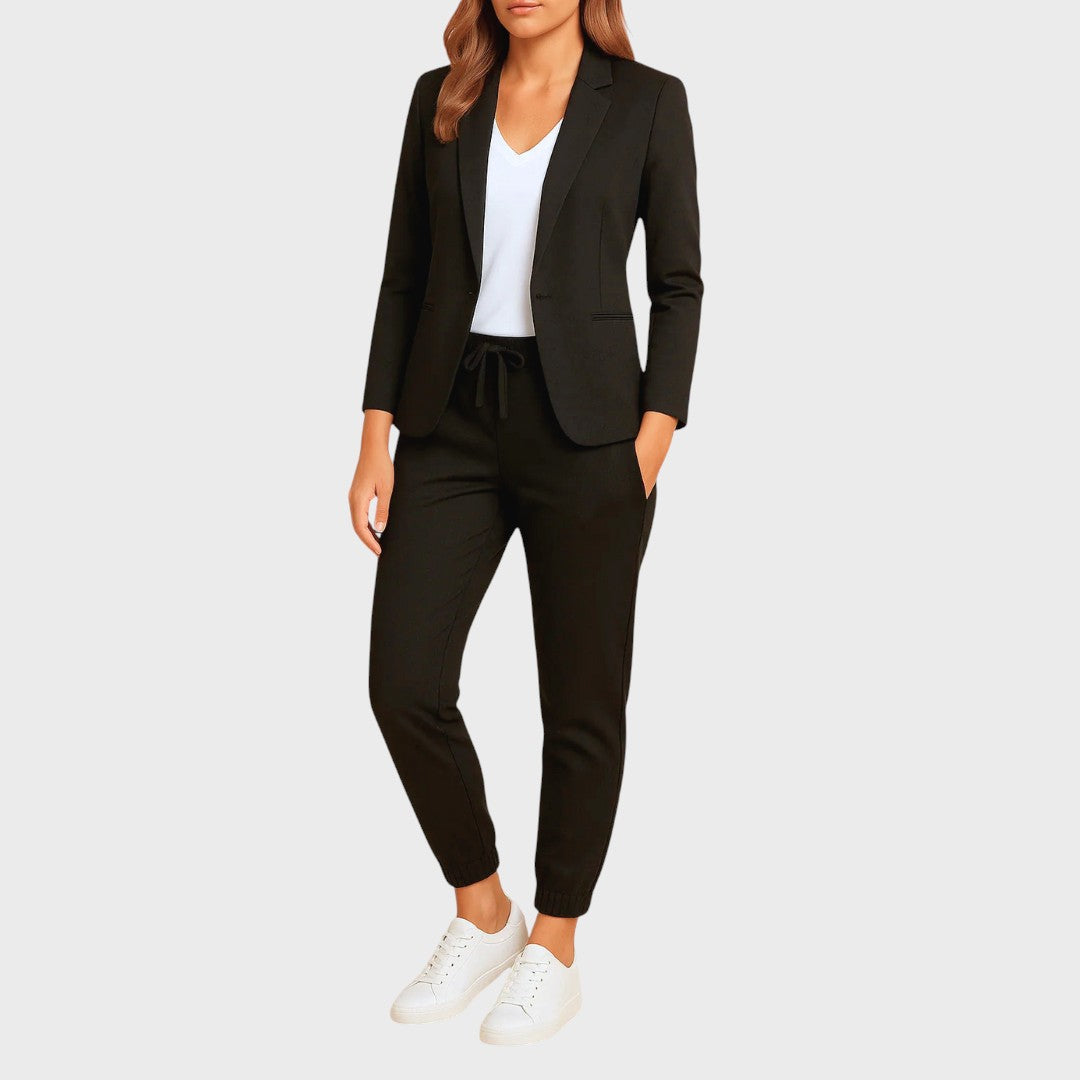 Klara | Cómodo conjunto de blazer y pantalón