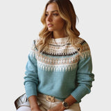 Nora | Precioso jersey con diseño nórdico
