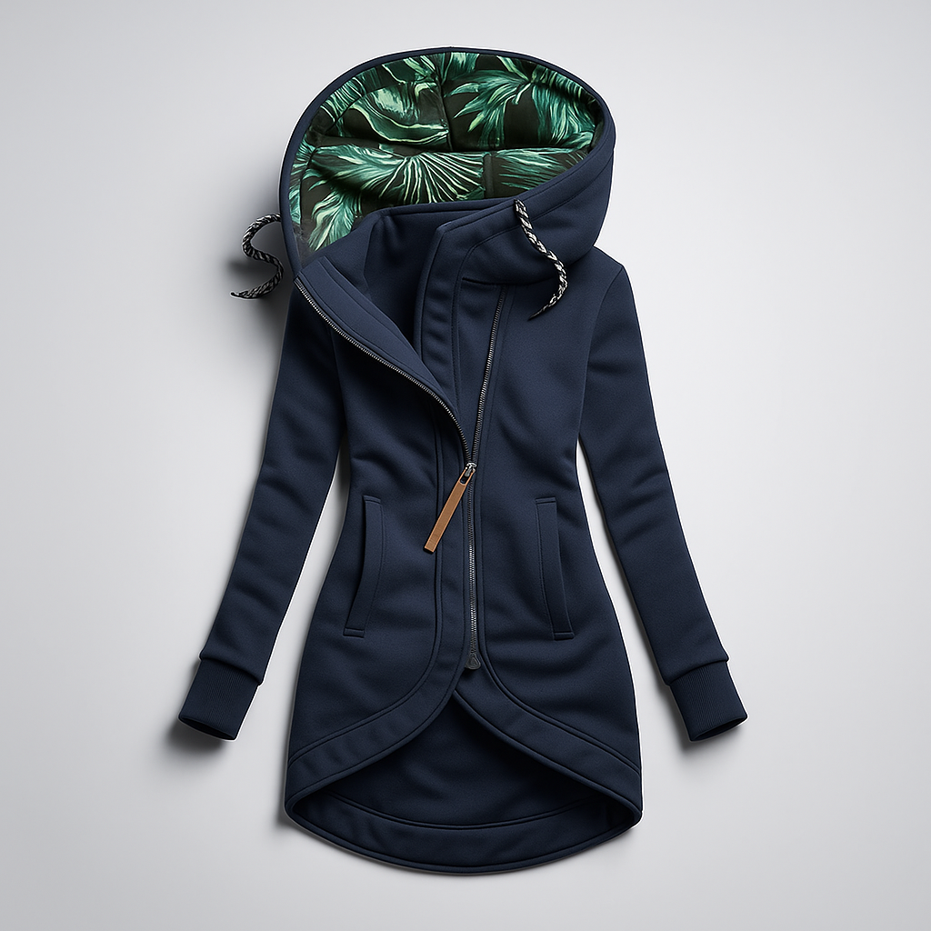 Patricia | Elegante y Cálido Abrigo de Invierno con Capucha