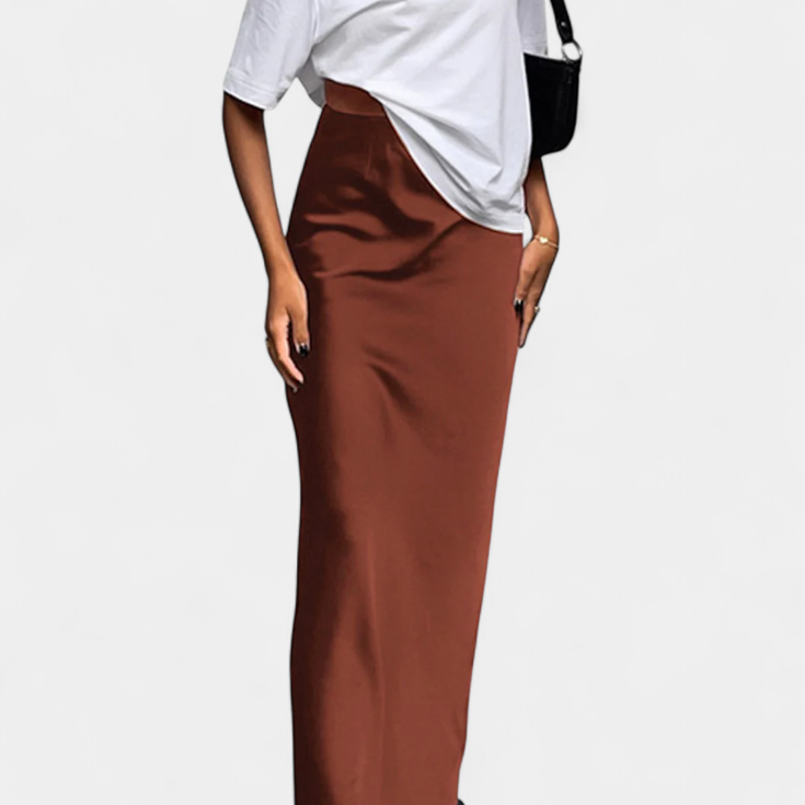 Fable | Falda utilitaria maxi con diseño sencillo y estilo a medida