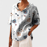 Lenka - Top elegante con escote en V